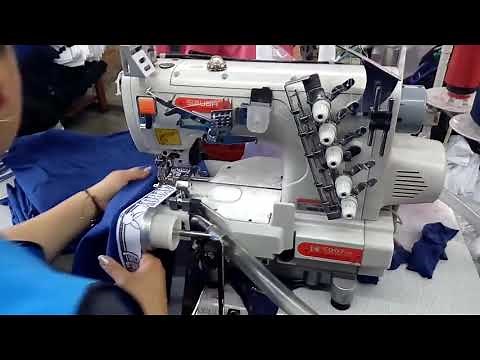 SiRUBA C007K/CR/CX/UTP/RLP Boxer Elastic Attached Industrial Sewing Machine