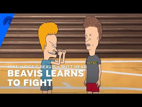 Mike Judge's Beavis And Butt-Head | Beavis Learns To Fight (S2, E8) | Paramount+
