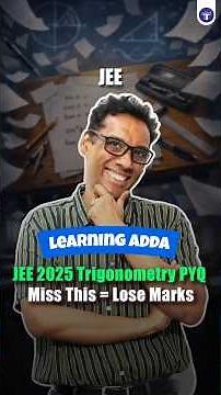 Trigonometry PYQ | JEE | Maths #shorts