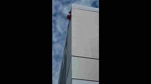 Heart-stopping moment officer saves suicidal woman hanging in air in Venice, Italy