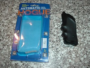 Hogue rubber grips with right-hand thumb rest for Ruger...