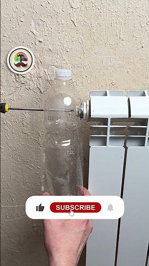 Clever Trick with a Bottle and a Radiator!