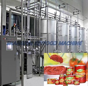 [Hot Item] Tomato Paste Production Line Tomato Ketchup Processing Plant Tomato Sauce Making Machinery