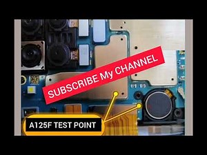 samsung galaxy A12 (sm-a125f) test point