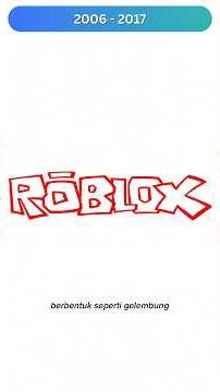 Evolusi logo Roblox dari masa ke masa #roblox #robloxshorts #robloxedit