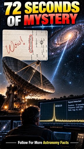 The Most Mysterious Signal Ever Received From Space | Science Non Science #shorts #facts