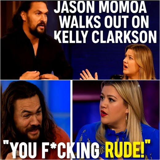 1.2M views · 1.8K reactions | Jason Momoa STORMS Off Kelly Clarkson’s...