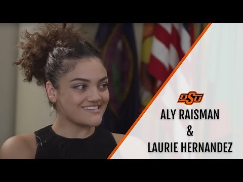A Conversation with Aly Raisman and Laurie Hernandez