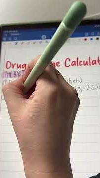 Vet Med Drug Calculations!