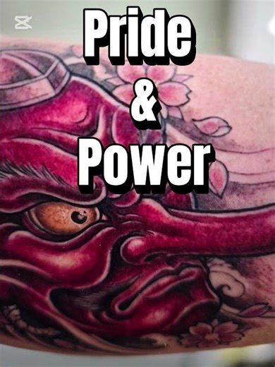 The meaning of the Tengu mask tattoo