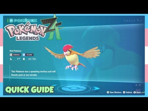 Where To Catch Pidgeotto In Pokemon Legends ZA | Location Quick Guide