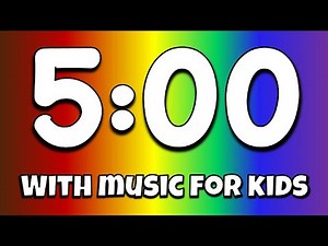 5 Minute Timer with Savage Love Instrumental Jason Derulo - Magic Rainbow Timer