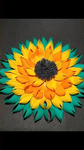 wall decoration ideas with paper#shorts #trending #viral #diy #fun #craft#papercraft #youtubeshorts