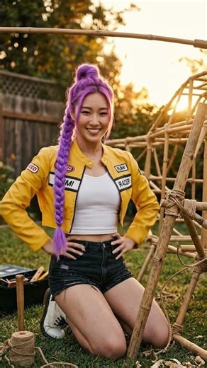 Incredible! Rumi Creates Functional Helicopter with Nothing But Bamboo