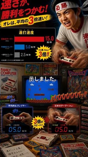高橋名人の超高速連打