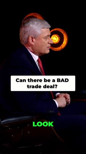 "NEGOTIATING REALITY": Stephen Harper SHUTS DOWN the "bad deal" myth a...