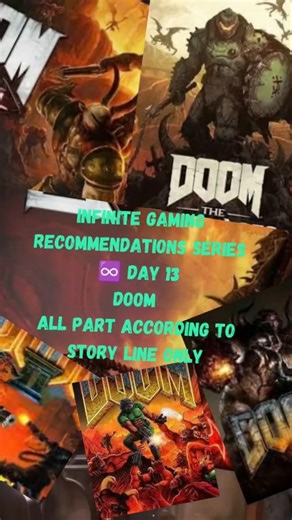 DOOM GAME Series IN ORDER