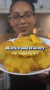 What are Hoe Cakes? 🌽 #blackhistory #foodhistory #slavery #hoecakes #baking