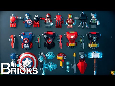 Lego Avengers Mech Armor | Speed Build | Beat Building