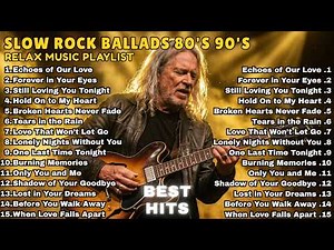 Ultimate Classic Rock Ballads Collection Vol.49 | Emotional Love Songs🎧🎧