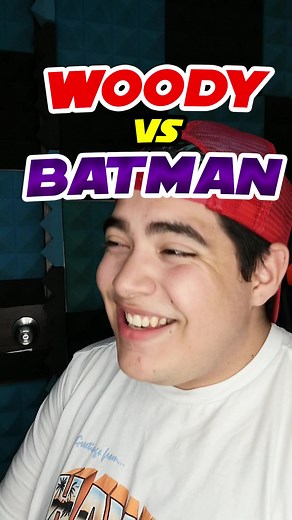 Batman vs Woody #fyp #conpocaspalabras #humor #batmangana #fandebatman #batman #toystory