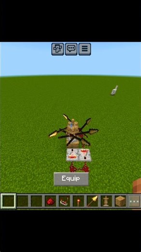 Minecraft armour stand decoration #minecraft #gaming #shortvideo