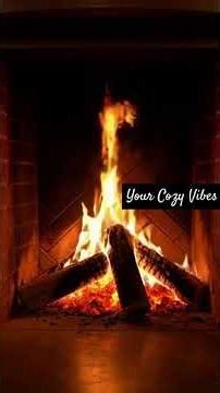 Cozy Winter Fireplace Ambience | Warm Loop for Calm, Focus & Relaxation