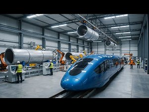 Inside Hyperloop Mega Factory : Elon Musk's Hyperloop-Billion-Dollar Secrets (Full Process)