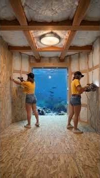 Building a Hidden Beach Base with an Ocean Window