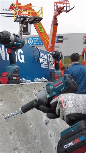 The Bosch GDS18V-330PC 18V Brushless 1/2 In. Mid-Torque Impact Wrench with Pin Detent delivers outstanding performance, whether driving lag bolts through heavy lumber, assembling metal structure, or removing stubborn lug nuts. This impact wrench has a 1/2 In. drive with a pin detent anvil, which enables toolless socket installation with secure socket retention. The brushless motor delivers up to 330 Ft.-Lbs. fastening torque and 590 Ft.-Lbs. breakaway torque while providing long runtime. Modes s