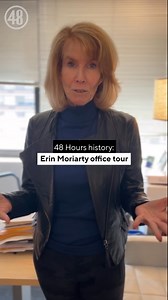 Erin Moriarty gives a look into her NYC office — a treasure trove of more than 30 years' worth of mementos from her career at #48Hours. #TrueCrime #NYC #TV #mystery Erin Moriarty CBS News | 48 Hours