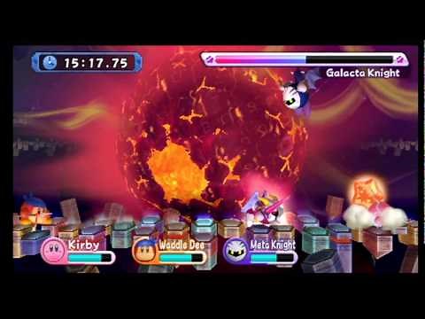 Kirby's Return To Dreamland - Galacta Knight Battle - True Arena HD