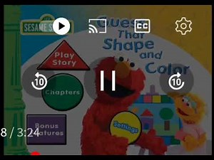 Sesame street Guess that Shape & Color dvd walkeu