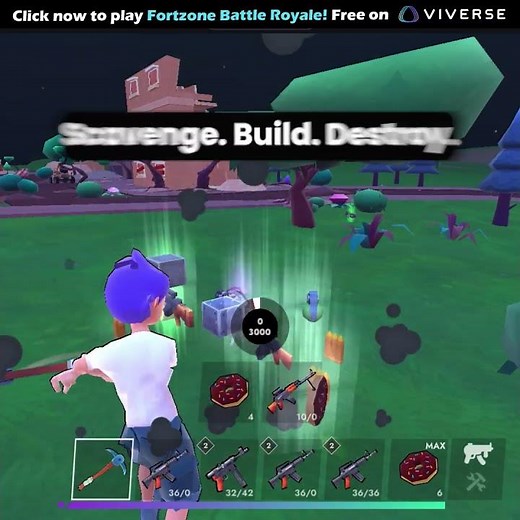 Fortzone Battle Royale - Absolute CHAOS In Every Match | VIVERSE