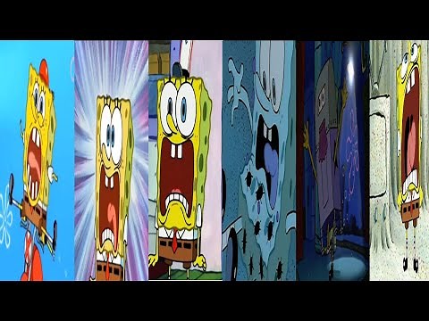 Spongebob SquarePants Perfectly Cutted Screams Compilation