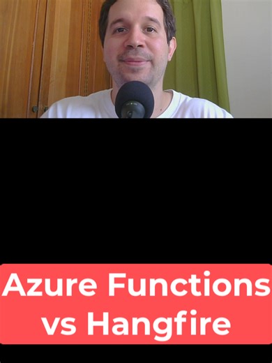 Azure Functions vs Hangfire: ¿Cuál es mejor? Curso completo de Desarrollando Aplicaciones en Azure: en el enlace mi bio. #programacion