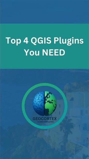 Top 4 QGIS Plugins You NEED #gis #google #mapping #topography #geospatialdata #geospatial #mapdesign