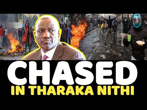 Ruto and KINDIKI Forced To Hide Abruptly as Protest Erupt- Government Offices BURNT!