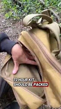 This tactical backpack is built to survive the first 72 hours
