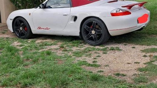 1997 Porsche Boxster Vit manuell, 5 växlar Vänsterstyrd i...