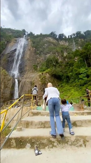 Batu x Ponot Asahan waterfall tourism