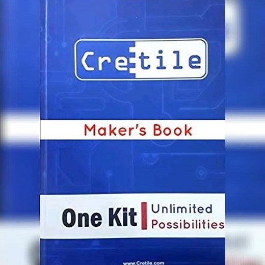 Cretile: Pioneer Kit - DIY Coding Electronic Robotics Projects for 8 to 16 Years Kids: 45 Items