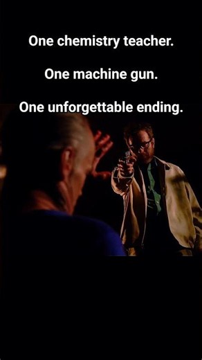 Walter White didn't go out quietly.The final shootout in Breaking Bad.#BreakingBad #WalterWhite