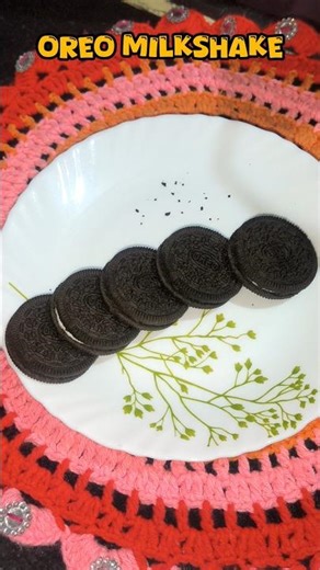 oreo milkshake | viral 🔥#shorts