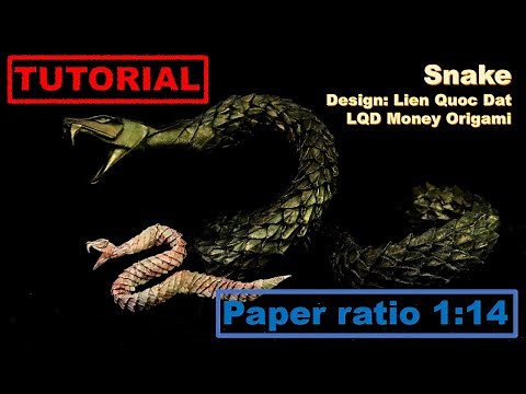 Snake - Nagini (Lien Quoc Dat) - LQD Money Origami