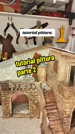 Tutorial pittura per presepi artigianali