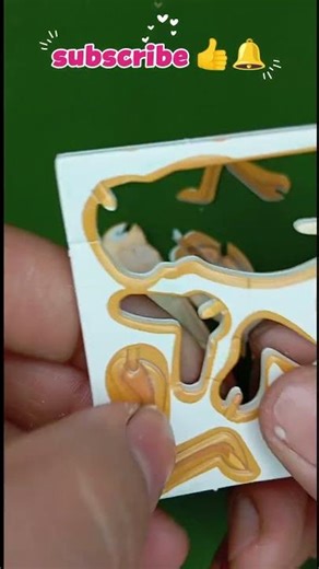 ​DIY 3D Paper Grasshopper Build! 🦗✨ #toys #3d #diy #asmr