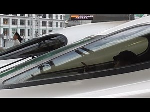 東海道新幹線700S 女性運転士 東京駅発車