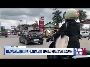 NEW REGULATIONS AT GAS STATION, JAMBI POLICE HOPES CONGESTION WILL BE REDUCED