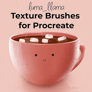 Texture Brushes for Procreate by Luma_llama - Etsy